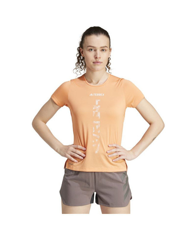 Camiseta Trail adidas Mulher por Agravic Shirt...
