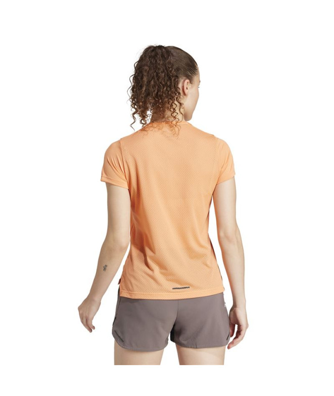 T-shirt Trail adidas Femme by Agravic Shirt Orange