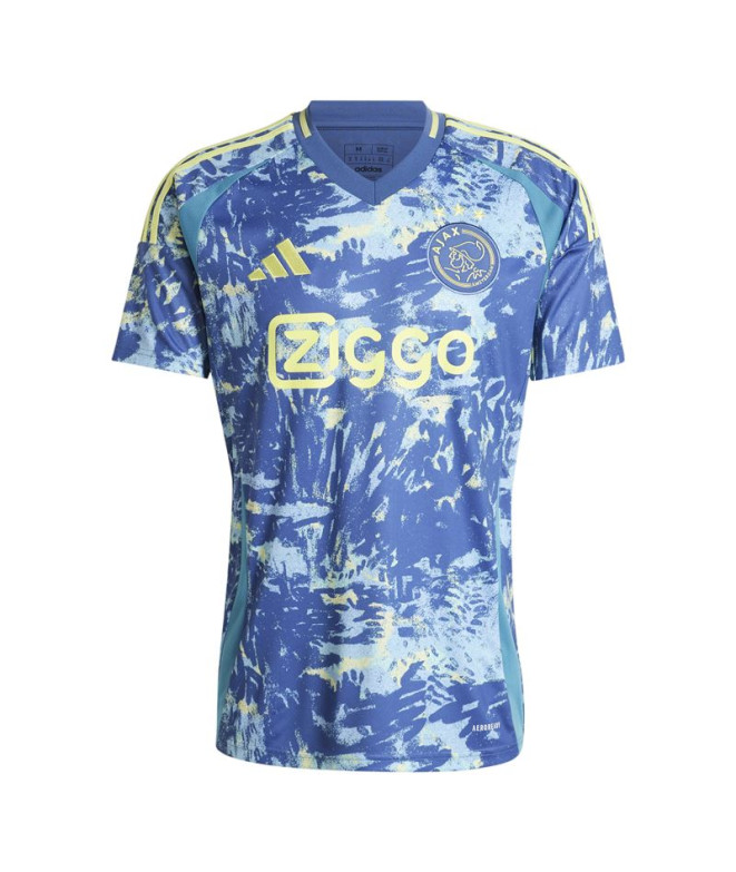 Camiseta Futebol adidas Homem de Ajax Amsterdam 2024/25 Away Blue