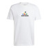 Camiseta adidas Homem Gráfico House Of Tiro Nations Branco