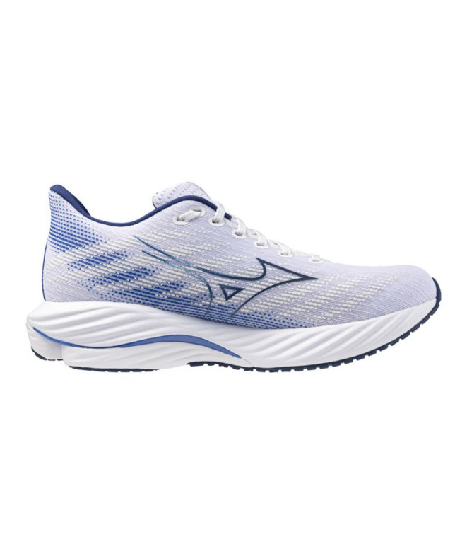 Chaussures Running Mizuno Rider Homme de Wave 28 White