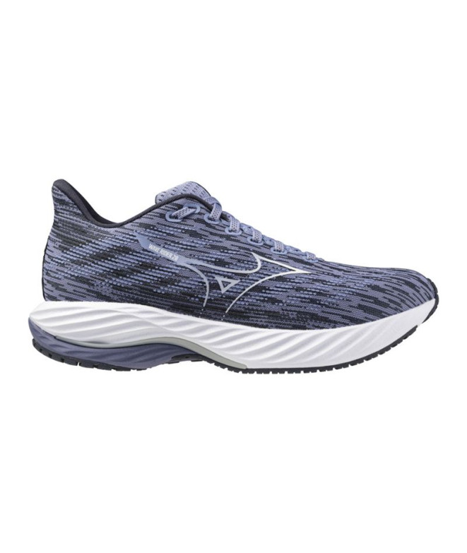 Chaussures Running Mizuno Rider Femme de Wave 28 Blue Lilac