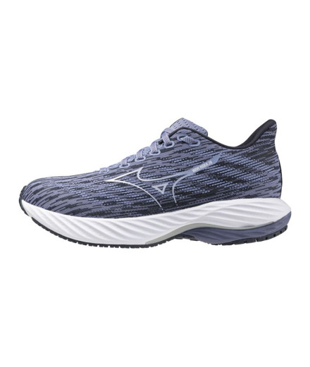 Chaussures Running Mizuno Rider Femme de Wave 28 Blue Lilac 2