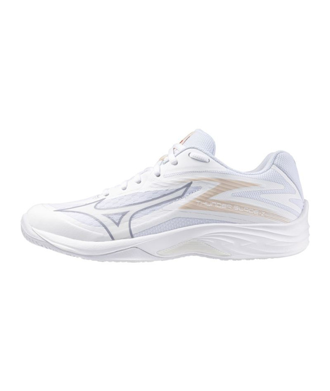 Zapatillas de Voleibol Mizuno Thunder Blade Z Mujer Blanco