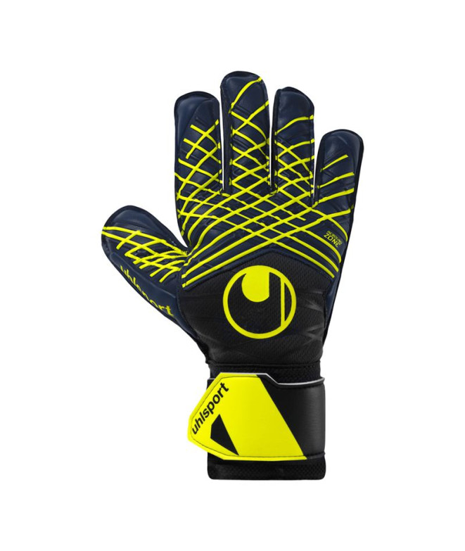 Guantes de portero Uhlsport Prediction Soft Pro azul marino/blanco