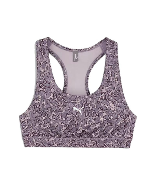 Brassiere de sport Fitness Femme par Puma 4Keeps Lilas