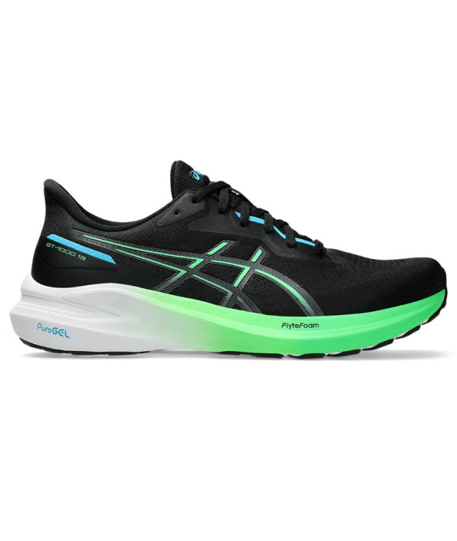 Chaussures Running Homme de ASICS Gt-1000 13 Noir