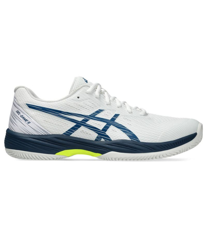 Chaussures Tennis Gel Homme de ASICS -Game 9 Clay/Oc White