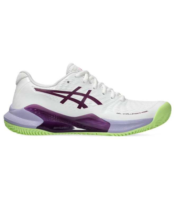 Chaussures Pádel Gel Femme de ASICS -Challenger 14 Padel White