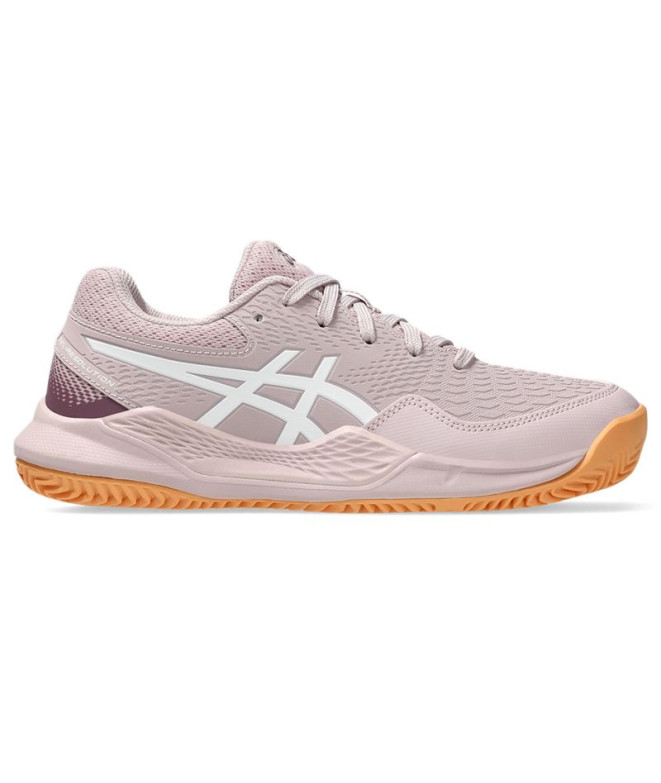 Chaussures Tennis Gel Enfant de ASICS -Resolution 9 Gs Clay Pink