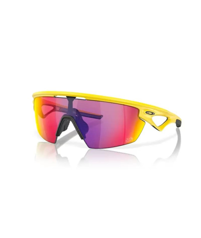 Lunettes de soleil Cyclisme de Oakley Sphaera Yellow Matte