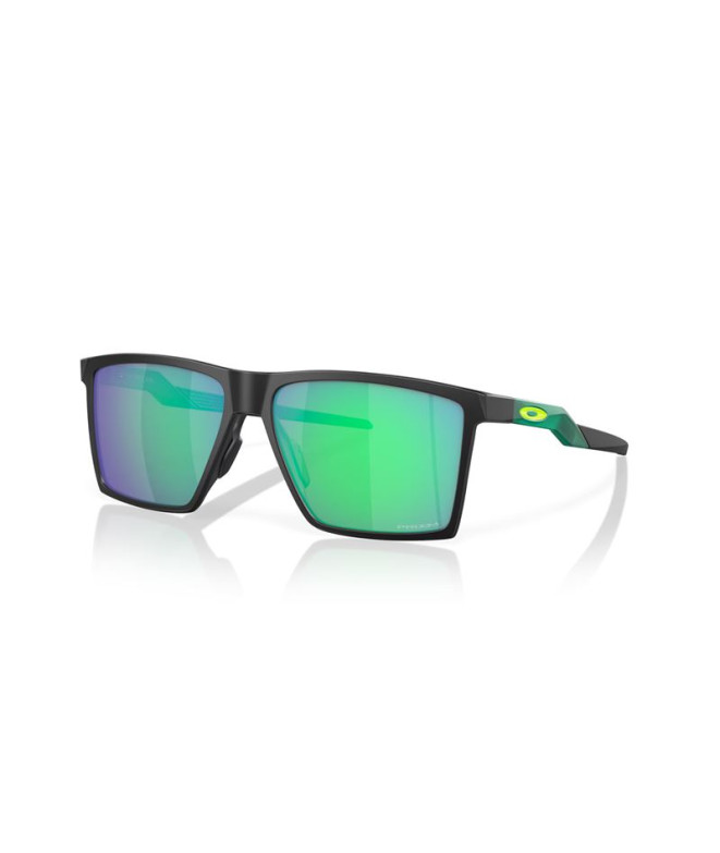 Gafas de Sol de Ciclismo Oakley Futurity Sun Satin Black Verde