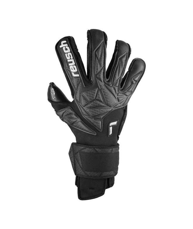Guantes de Portero de Fútbol Reush Attrakt Infinity Resistor Negro