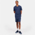 Camiseta Le Coq Sportif Homem Monocromático N°3 Azul