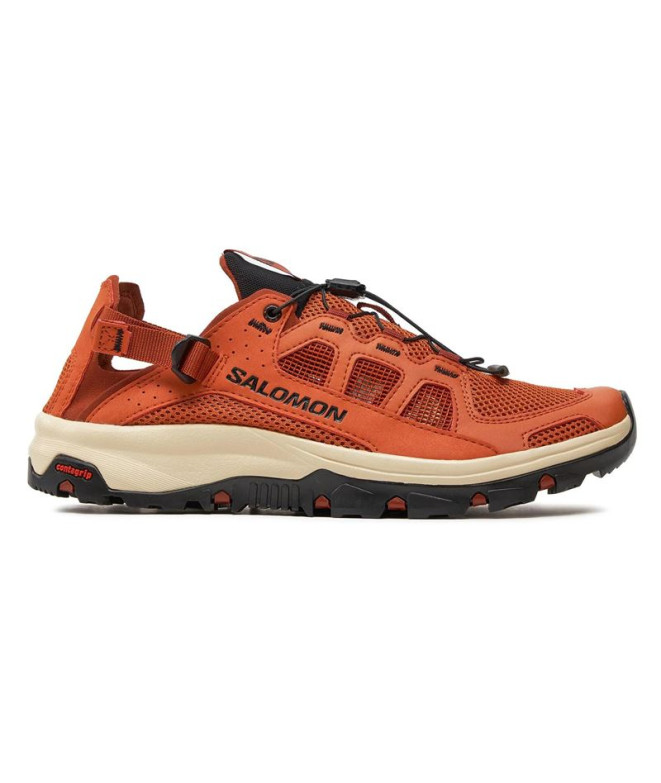 Chaussures Montagne Salomon par Techamphibian 5 Orange Homme