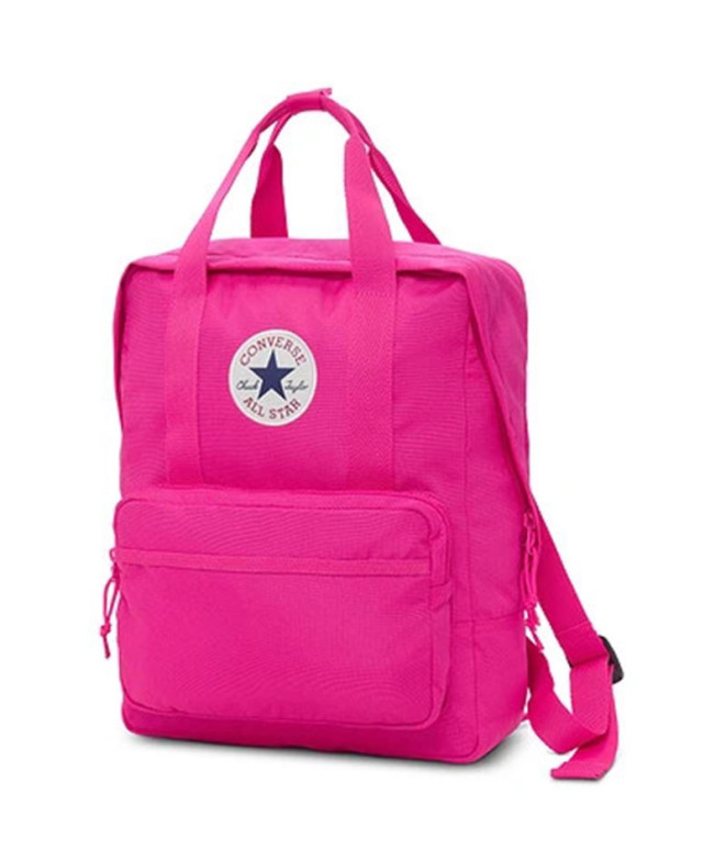 Sac à dos Converse Petit Chaos carré Fuchsia