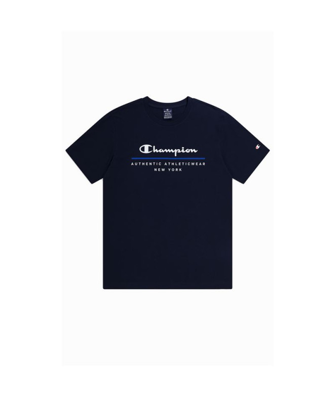 Camiseta Champion Crewneck Hombre Negro