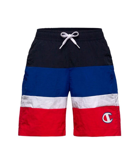 Bañador de Playa y piscina Champion Beach Hombre Azul Rojo Bañador de Playa y piscina Champion Beach Hombre Azul Rojo