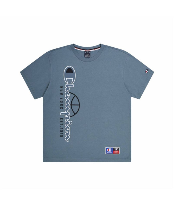 Camiseta Champion Homem Gola redonda cinzenta