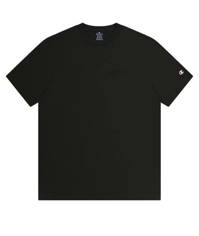 Camiseta Champion Crewneck Hombre Negro