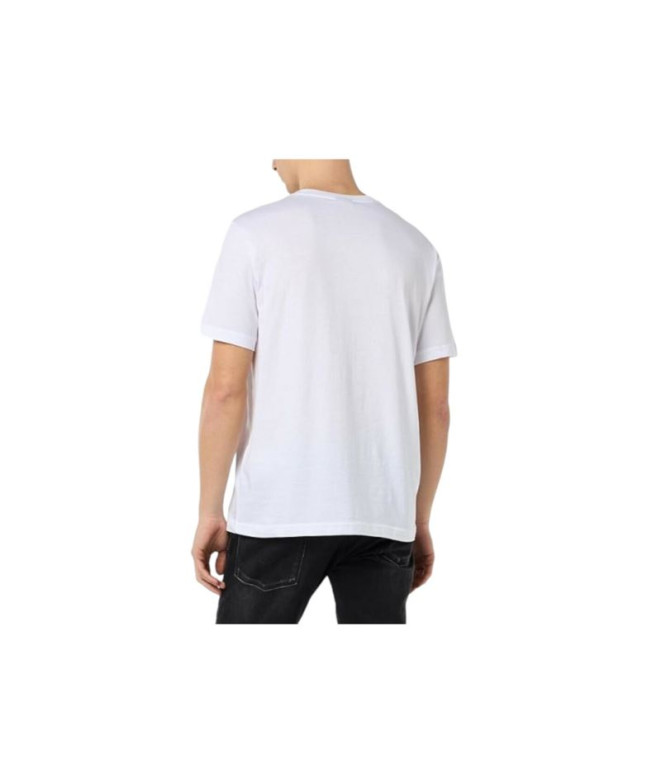 Camiseta Champion Homem Gola redonda branca