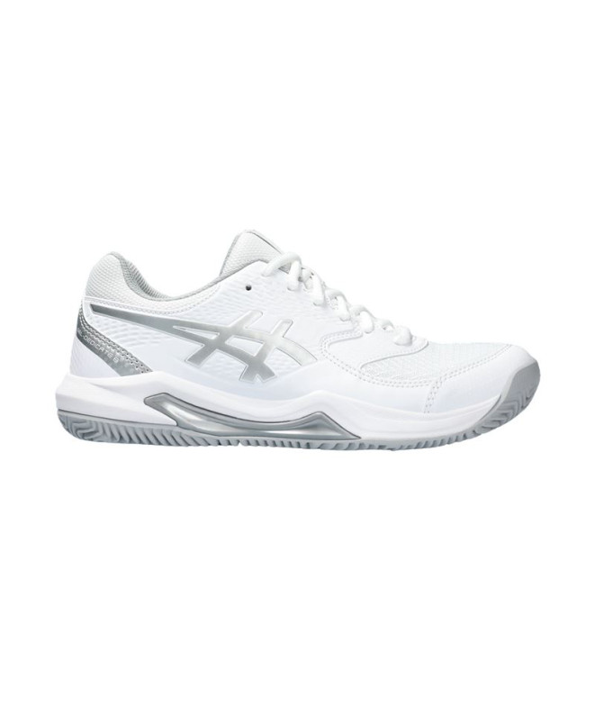 Chaussures Tennis Gel Femme by ASICS -Dedicate 8 Clay White