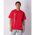 T-shirt Champion Homme Col ras du cou Rouge
