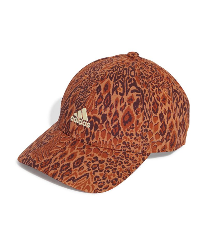 Casquette adidas Femme X Ferme imprimée orange