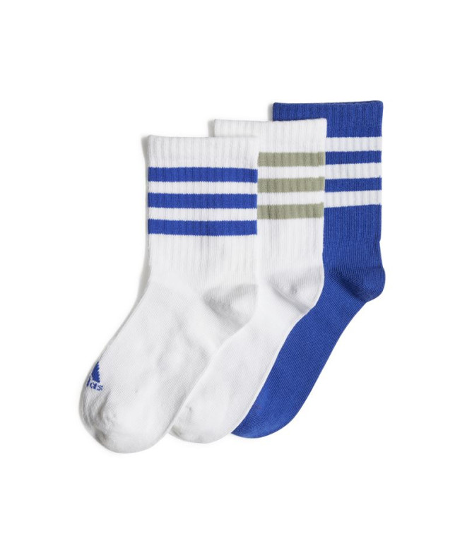 Chaussettes adidas Pack BTS 3 Blanc Enfant