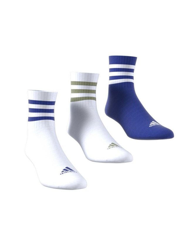 Chaussettes adidas Pack BTS 3 Blanc Enfant