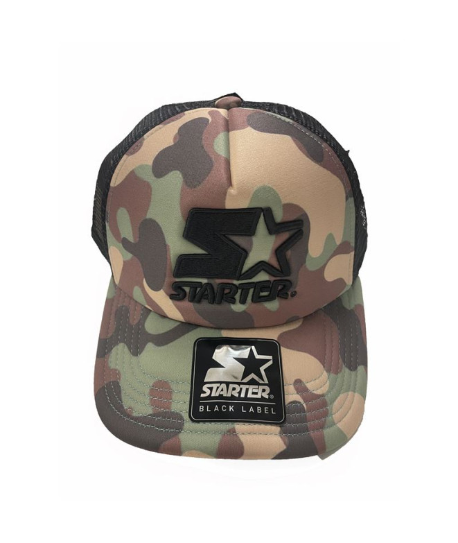 Boné Starter São Francisco Foam Front Mesh Trucker Cáqui/Preto