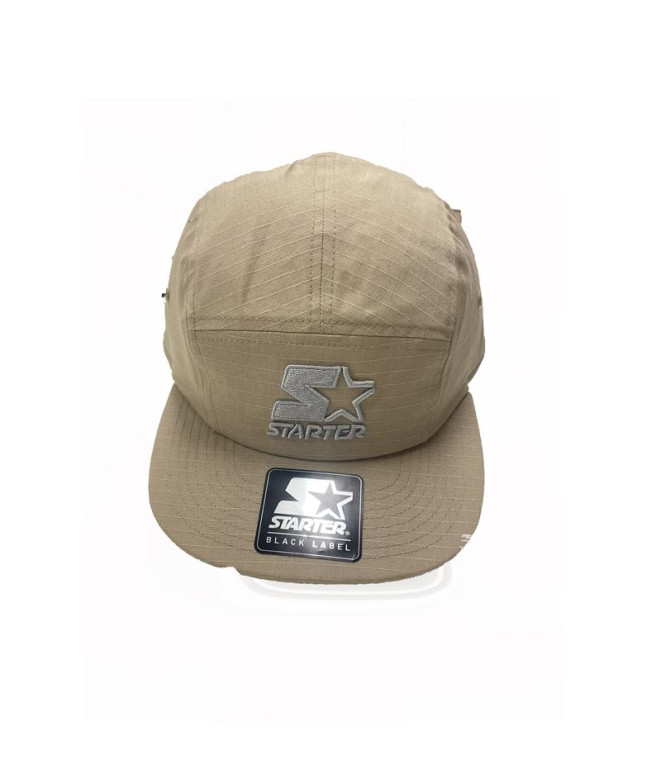 Gorra Starter CAli Toanl 5 Panel Ripstop Stone Beige