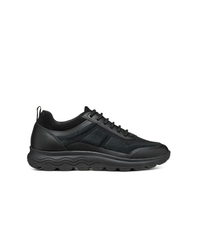 Zapatillas Geox Spherica C - Tess.Maglia+Sca Mujer Negro