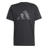 Camiseta de Fitness adidas Train Essentials Camo Graphic Logo Hombre Negro