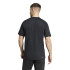 Camiseta de Fitness adidas Train Essentials Camo Graphic Logo Hombre Negro
