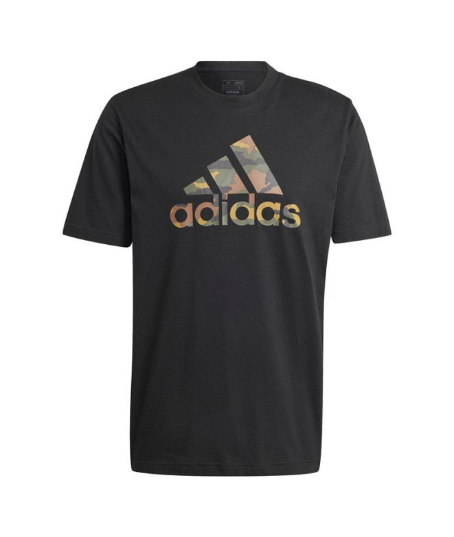 Camiseta adidas Homem Camo Bos Graphic Preto