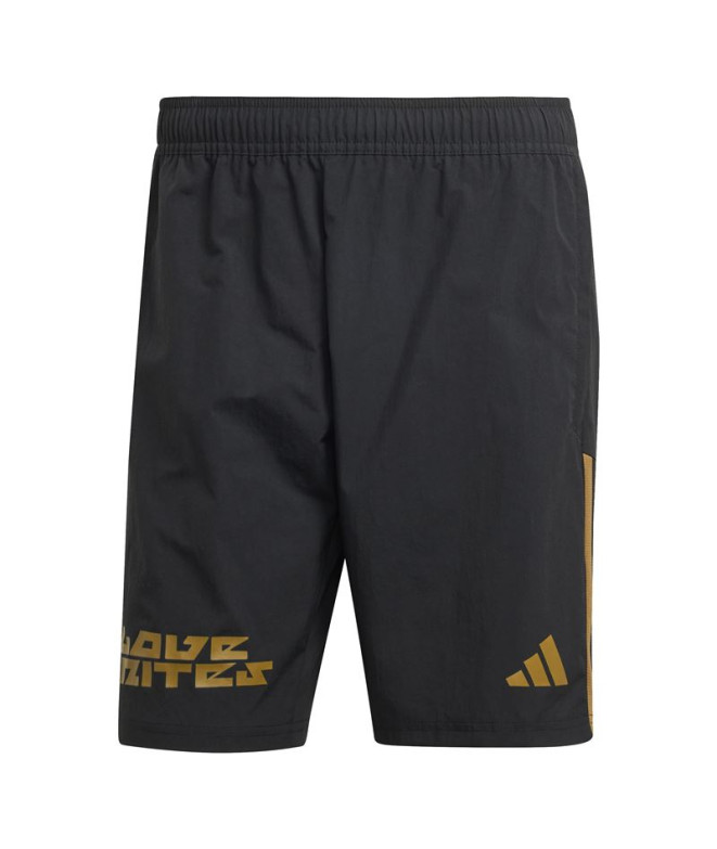 Calça Futebol adidas Homem de Tiro Downtime Pride Preto