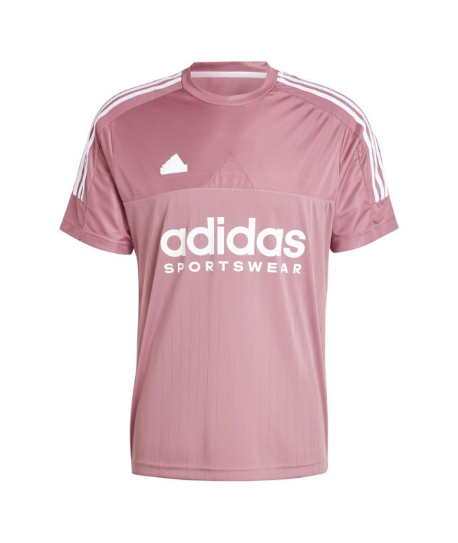 Camiseta adidas Tiro Hombre Rosa