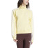 Moletom adidas French Terry Mulher Essentials 3 Band Quarter Zip Amarelo