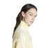 Moletom adidas French Terry Mulher Essentials 3 Band Quarter Zip Amarelo