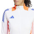 Chaqueta de Fútbol adidas Tiro24 Competition Training Mujer Blanco