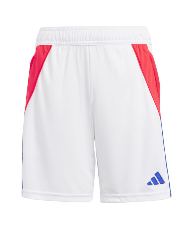 Pantalones de Fútbol adidas Tiro24 Training Infantil Blanco