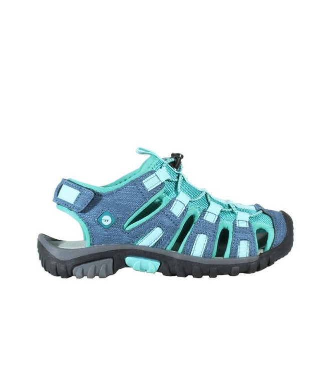 Zapatillas de Montaña Hi-Tec Cove Sport Infantil Aqua