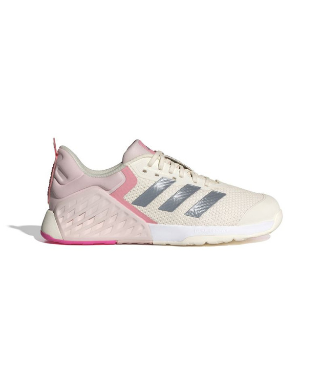 Zapatillas de Fitness adidas Dropset 3 Mujer Blanco Rosa