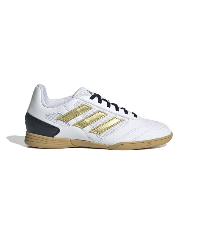 Sapatilhas de Futebol Sala adidas Infantil Super Sala Ii Interior Branco