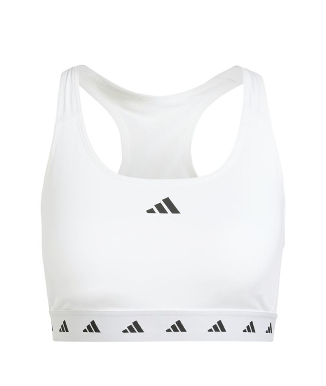 Brassiere de sport Fitness adidas Femme from Essentials Powerreact Medium-Support White