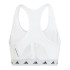 Sutiã esportivo Fitness adidas Mulher da Essentials Powerreact Medium-Support White