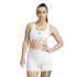Sutiã esportivo Fitness adidas Mulher da Essentials Powerreact Medium-Support White