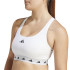Sutiã esportivo Fitness adidas Mulher da Essentials Powerreact Medium-Support White