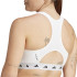 Sutiã esportivo Fitness adidas Mulher da Essentials Powerreact Medium-Support White